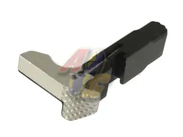 Airsoft Artisan Ambi Magazine Catch for Tokyo Marui, WE, HK G Series GBB (Silver)