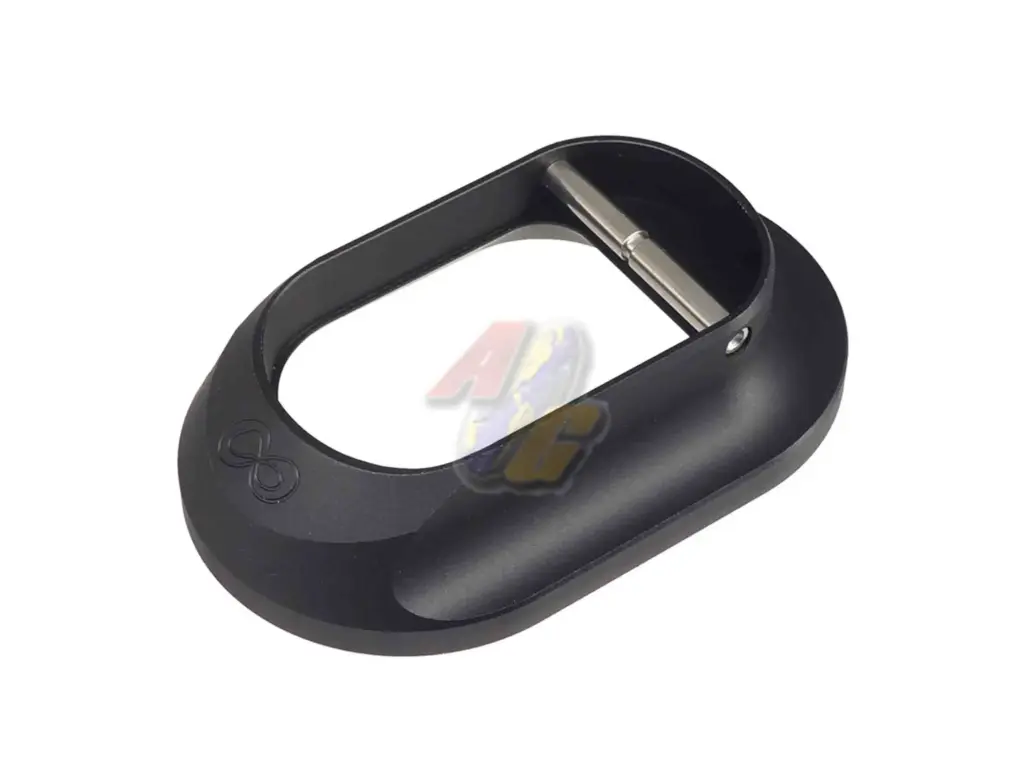 5KU Aluminum XL Infinity Magwell for 5KU Hi-Capa CNC Aluminum Grip (Matt Black)
