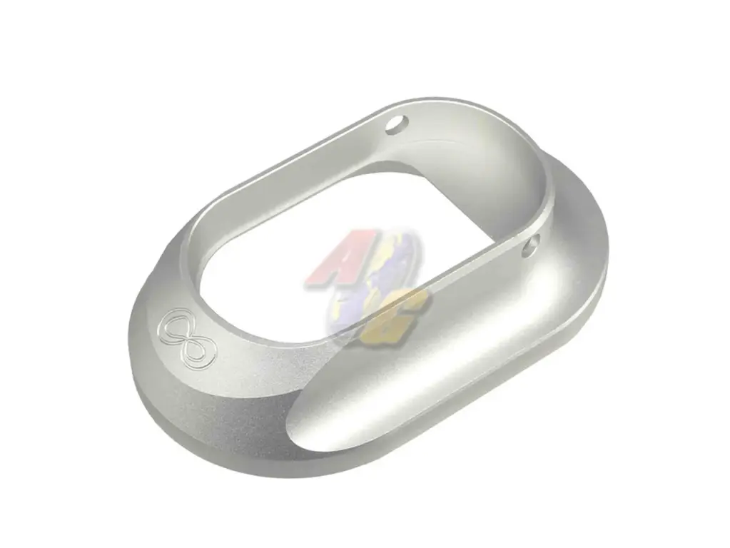 5KU Aluminum XL Infinity Magwell for 5KU Hi-Capa CNC Aluminum Grip (Matt Silver)