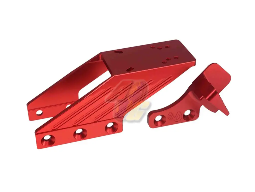 5KU Infinity Optic Mount With Thumb Rest for 5KU CNC Aluminum Infinity IMM Style Kit (Red)