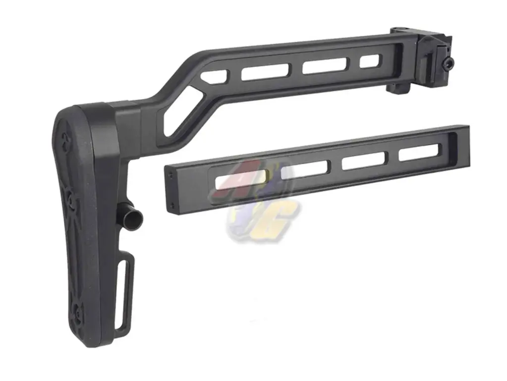 5KU Picatinny Mount Modular Folding Stock with Rubber Pad
