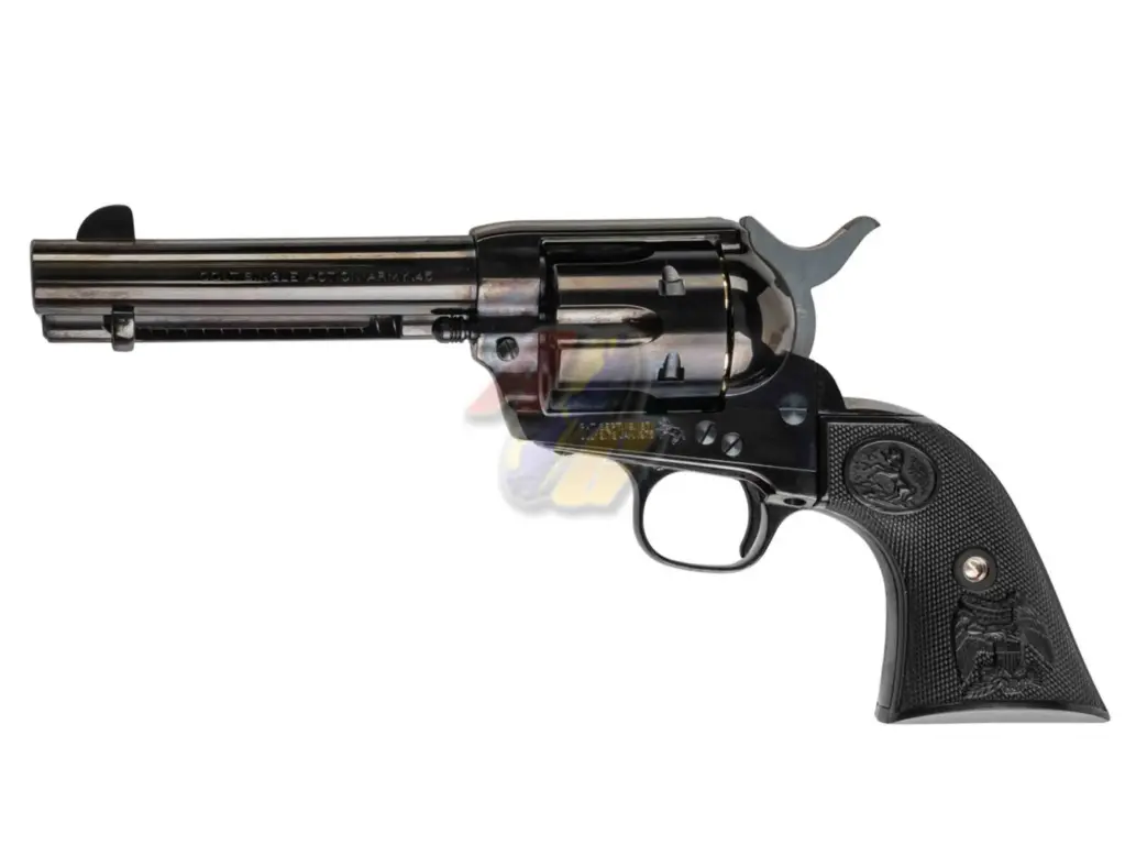 [TN-GP-012683] Tanaka Colt SAA 2nd 4.75 inch Pegasas II Steel Finish Gas Revolver