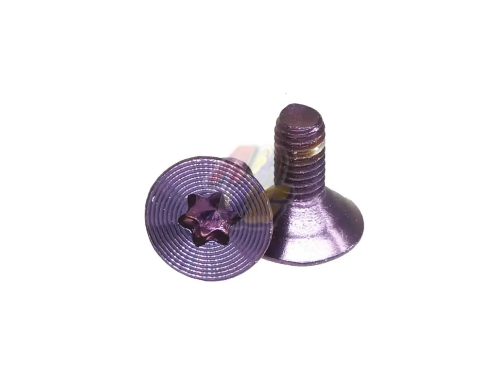 5KU Stainless Grip Screw M3*8 for KJ Shadow 2/ TS2 GBB (Purple)
