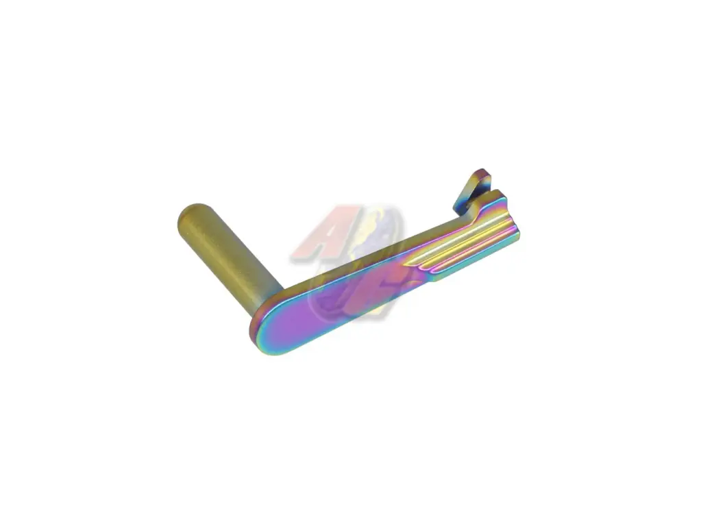 5KU Stainless Steel Slide Stop for Tokyo Marui Hi-Capa Series GBB (Rainbow/ Type 7)