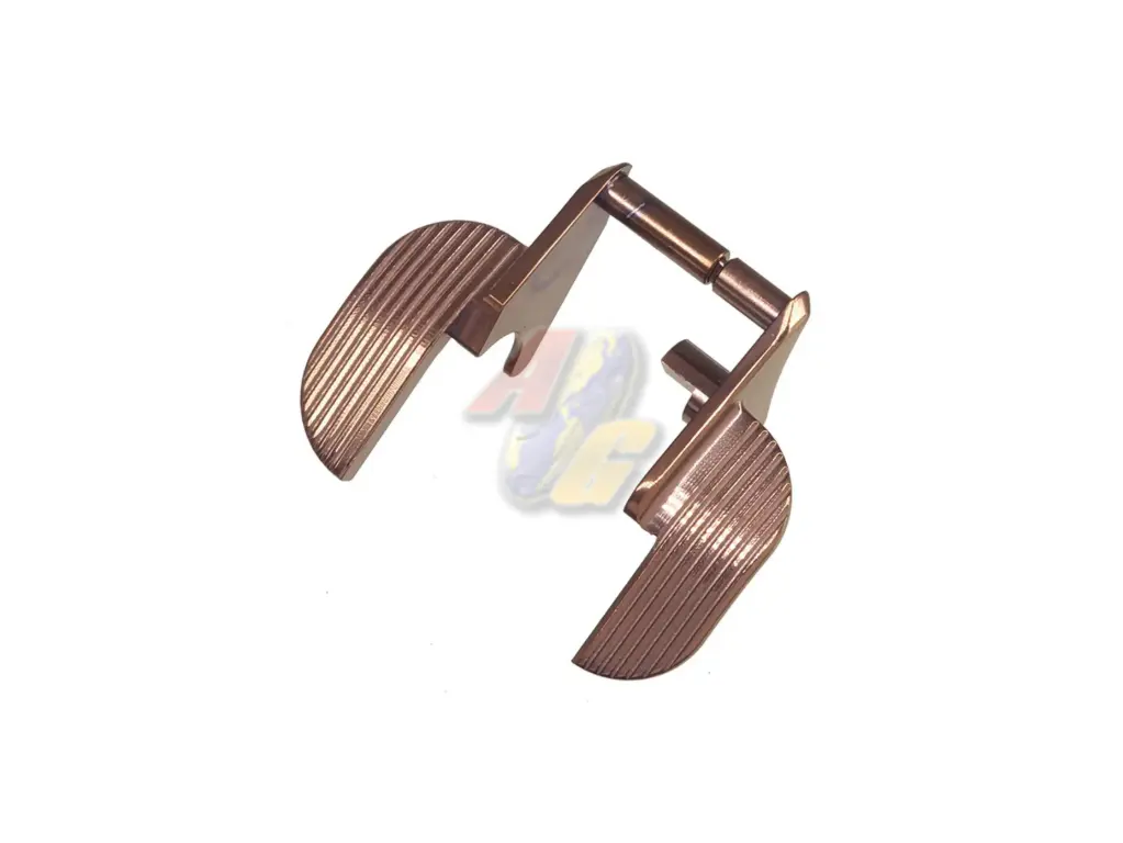 [5KU-GB-605-BN] 5KU Stainless Thumb Safety-Ambi Extra Wide for Tokyo Marui Hi-Capa Series GBB (Bronze)