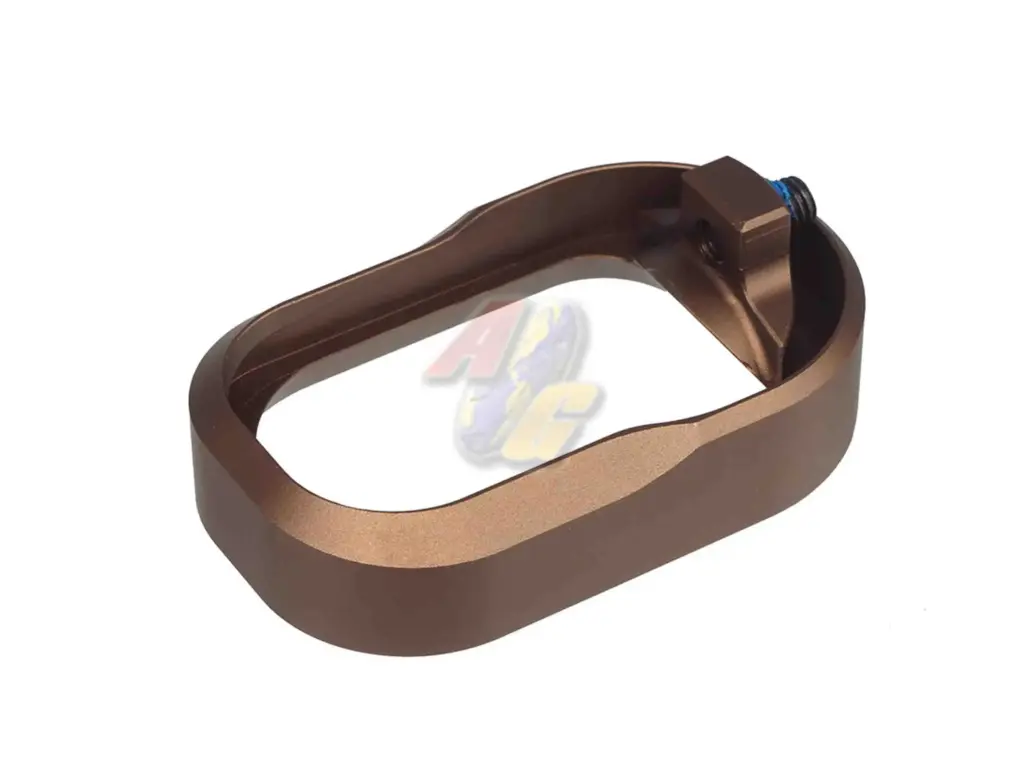5KU CNC Aluminum Magwell for Tokyo Marui G17 Gen.5 MOS GBB (Bronze)