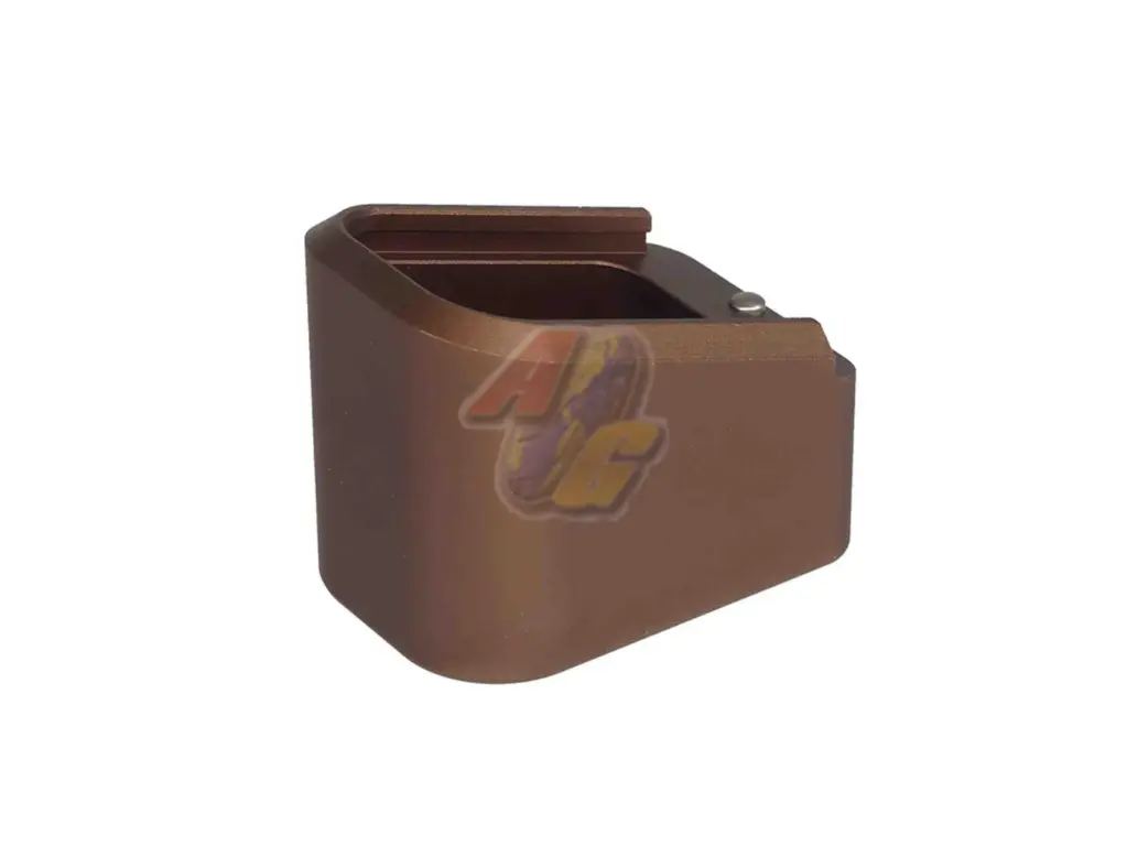 [5KU-GBTM17G5007-BN] 5KU CNC Aluminum Magazine Base for Tokyo Marui G17 Gen.5 MOS GBB (Bronze)