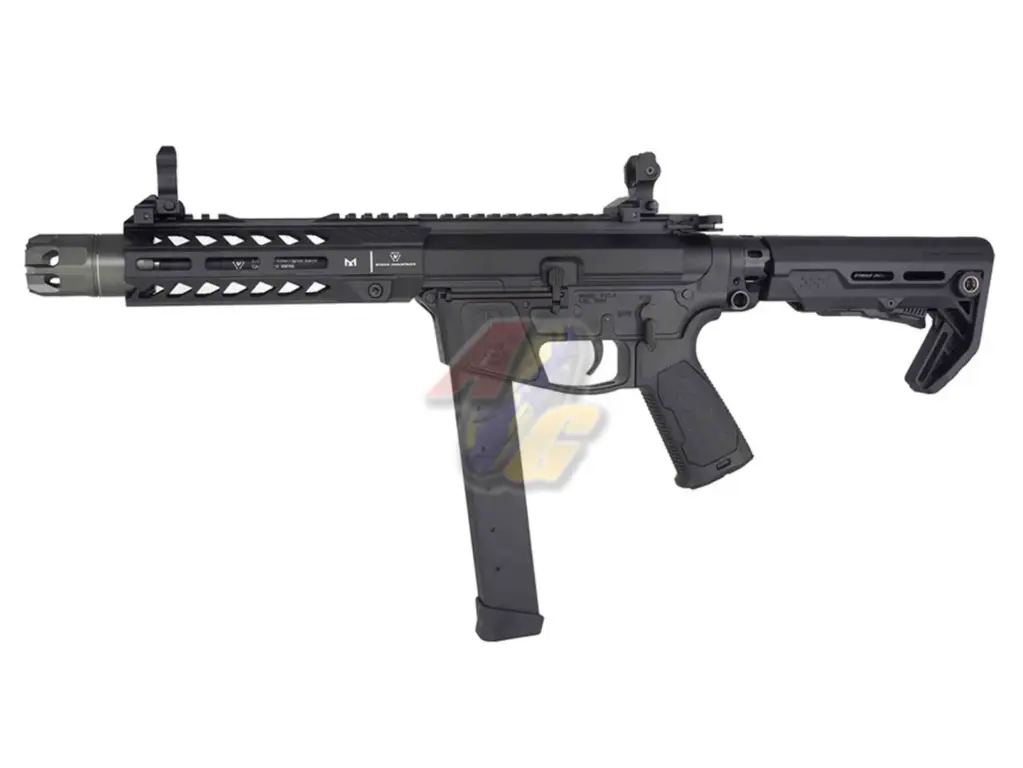 [CYMA-AEG-PW002-7] CYMA Platinum PWS 7 Inch 9mm Pistol Caliber Carbine with SI MOD1 Stock AEG