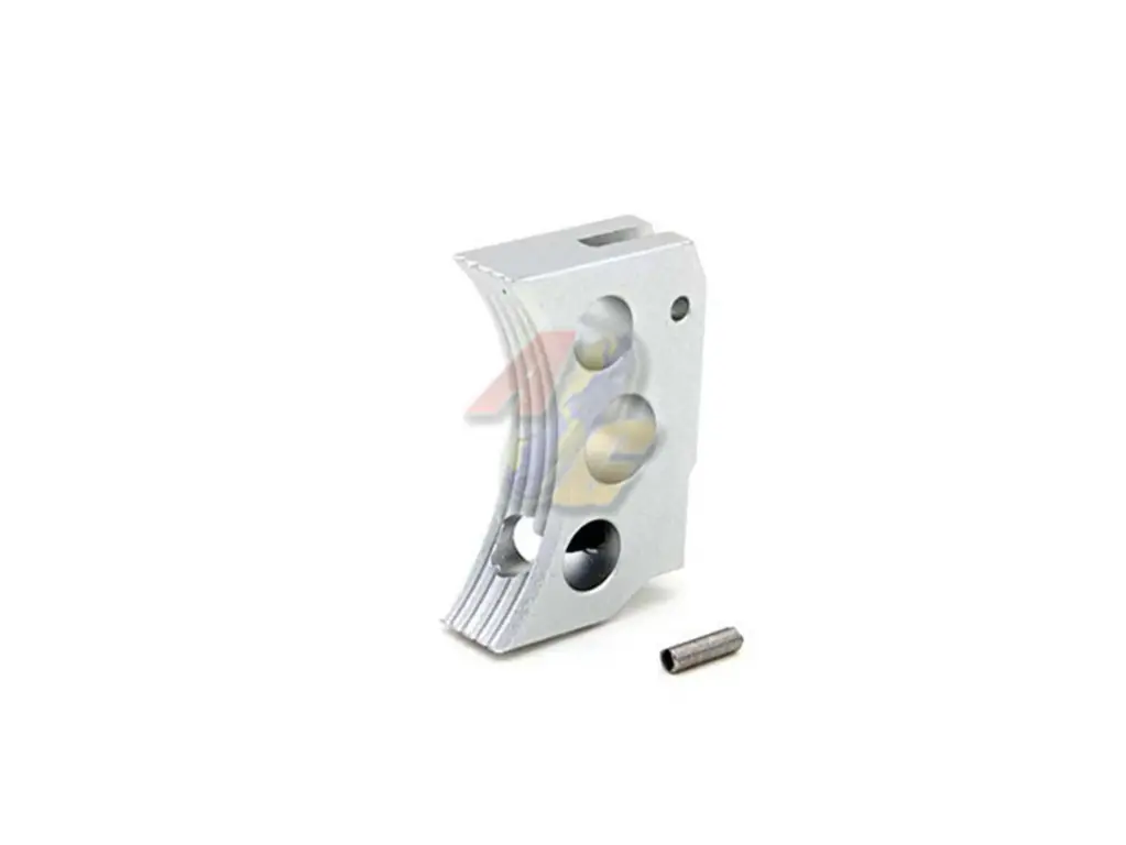 AIP Aluminum Trigger for Tokyo Marui Hi-Capa Series GBB (Type F) (Silver) (Short)