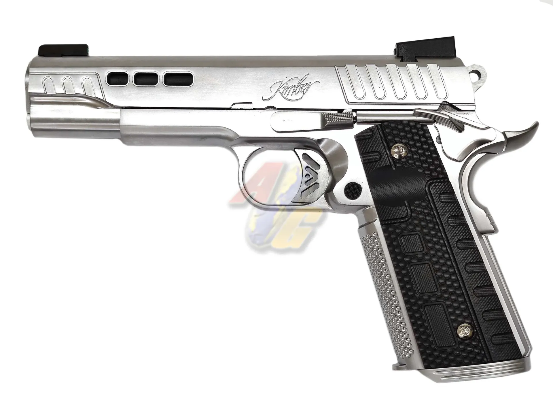[AW-EMG-PT-0054] EMG/ Kimber Rapide Frost Standard Gas Pistol - Silver (by Armorer Works)