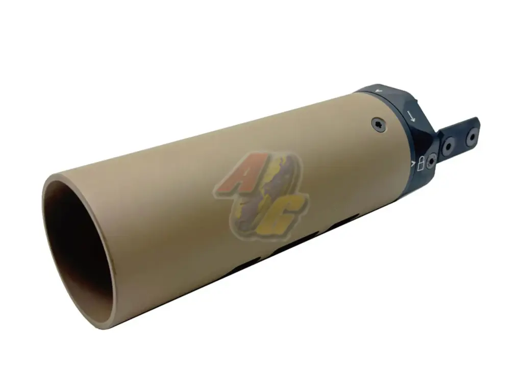 Angry Gun M-RAC 6.5" Carbon Fiber Front Shield Type B (Cerakote FDE)