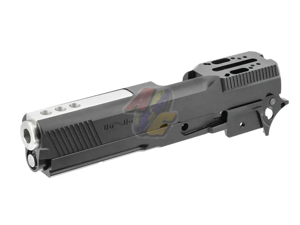 Gunsmith Bros INF Traditional Style Optic Division Slide Kit for Tokyo Marui Hi-Capa GBB Series - Black