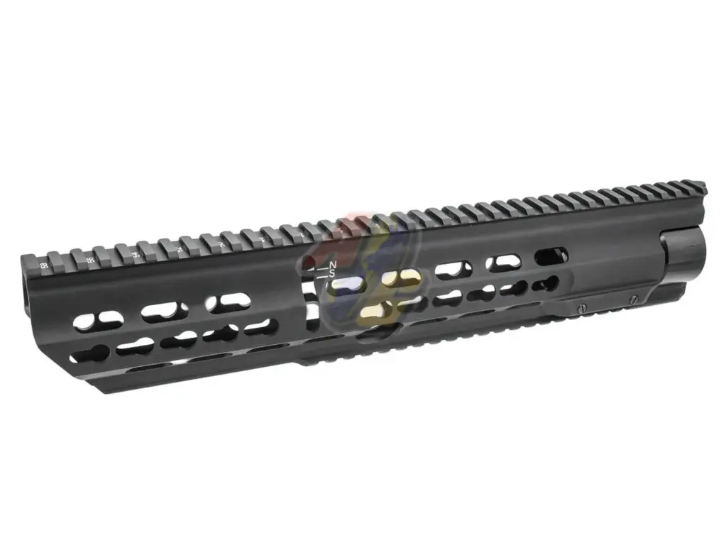 Airsoft Artisan HK417P KeyMod Handguard for Umarex/ VFC HK417 AEG, GBB (Black)