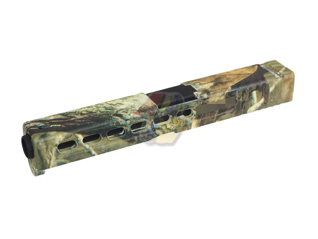 Double Bell Metal Slide for Double Bell 721 (G17) GBB Series - Water Transfer Camo (DB-746P-1)