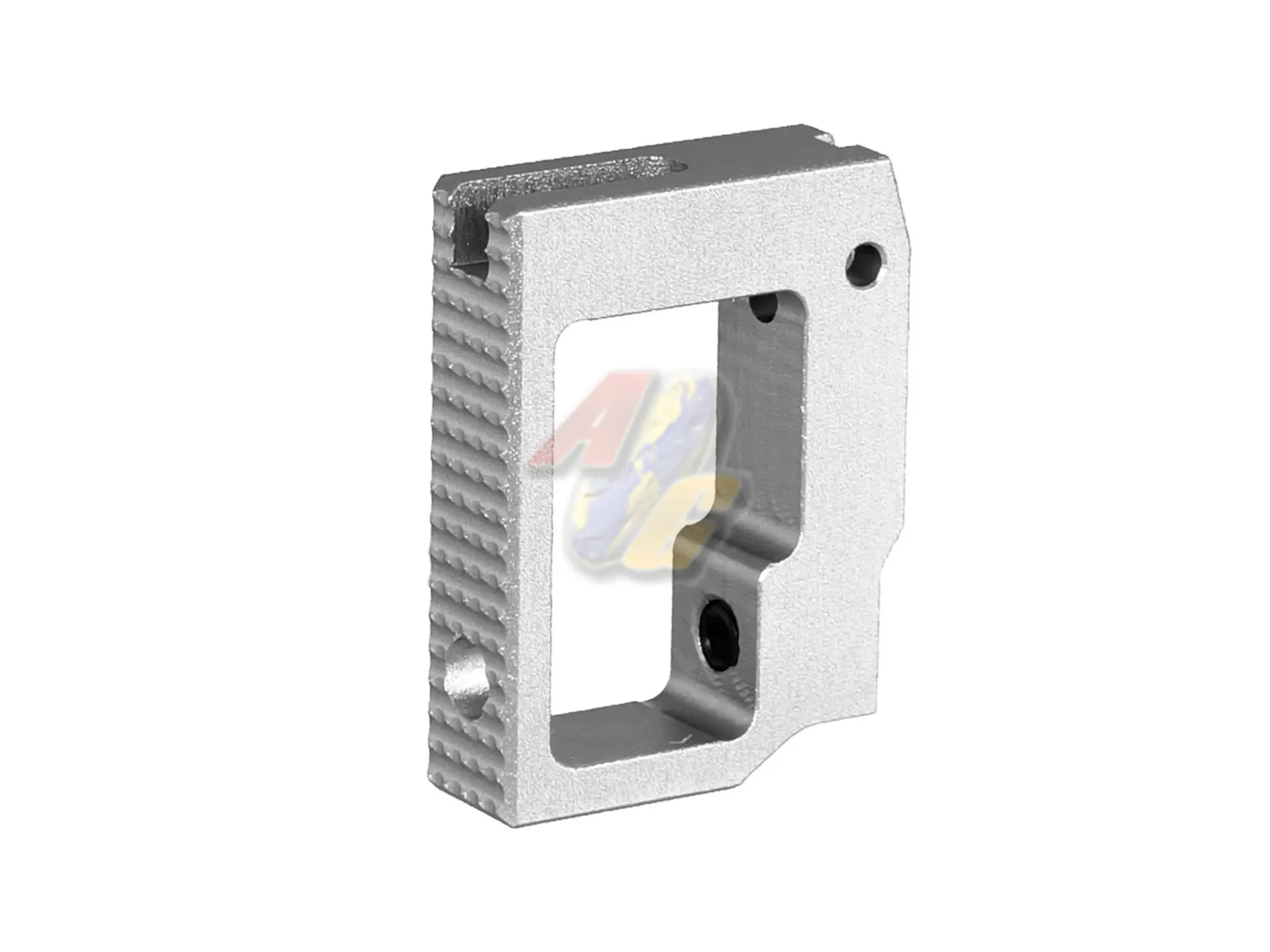 5KU Aluminum Long Flat Adjustable Trigger for Tokyo Marui Hi-Capa/ 1911 GBB (Silver)