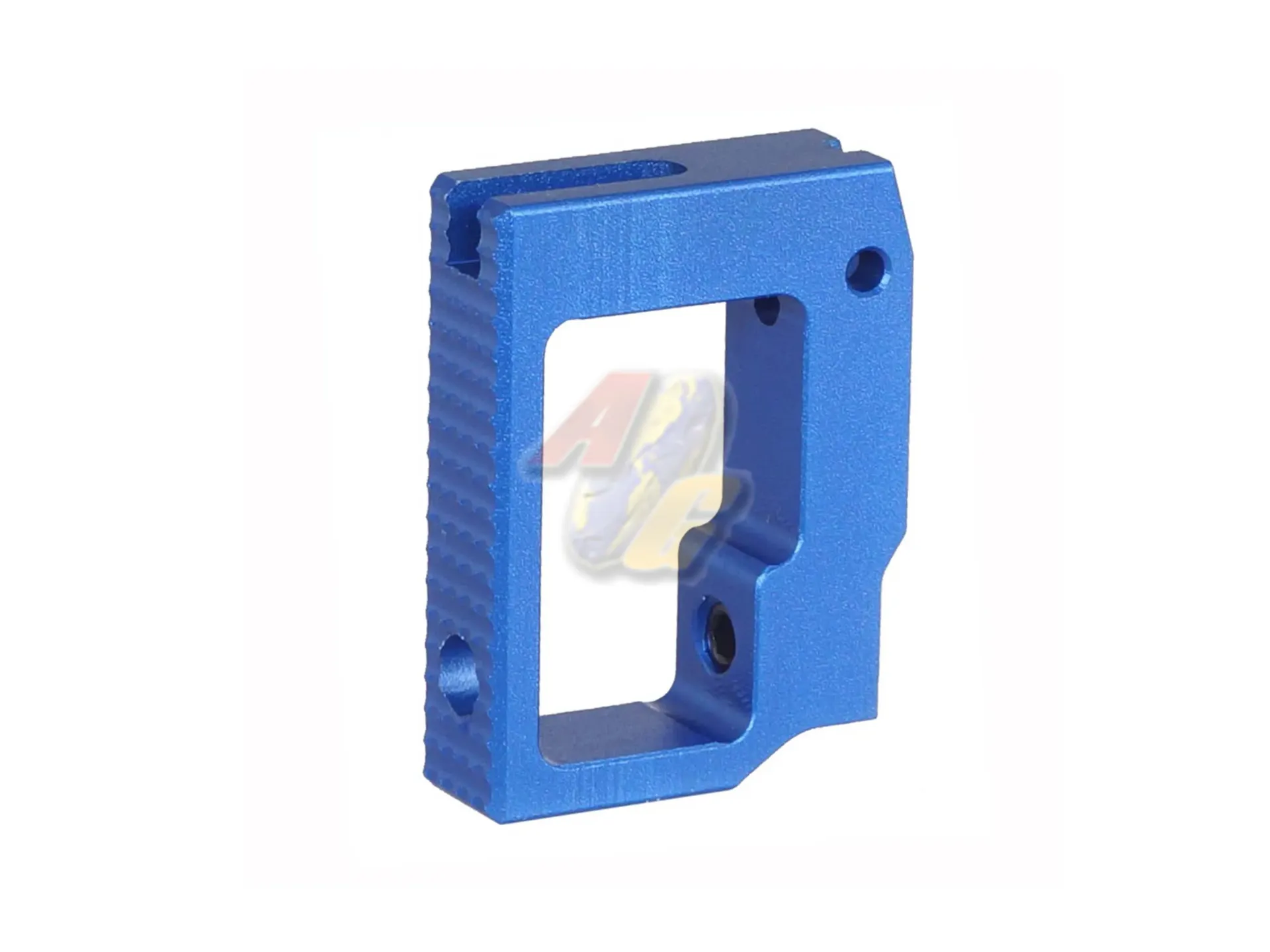 5KU Aluminum Long Flat Adjustable Trigger for Tokyo Marui Hi-Capa/ 1911 GBB (Blue)