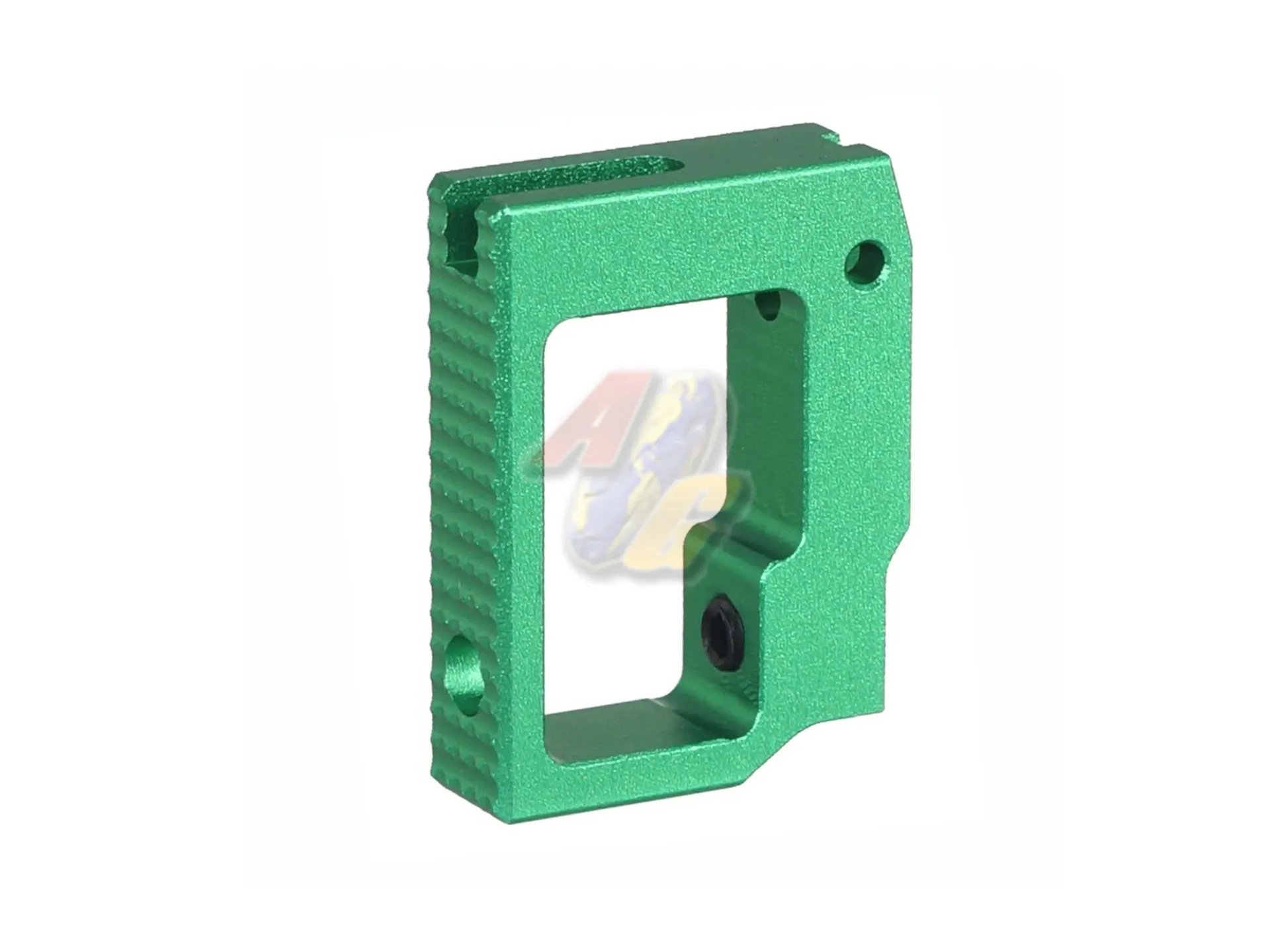 5KU Aluminum Long Flat Adjustable Trigger for Tokyo Marui Hi-Capa/ 1911 GBB (Green)