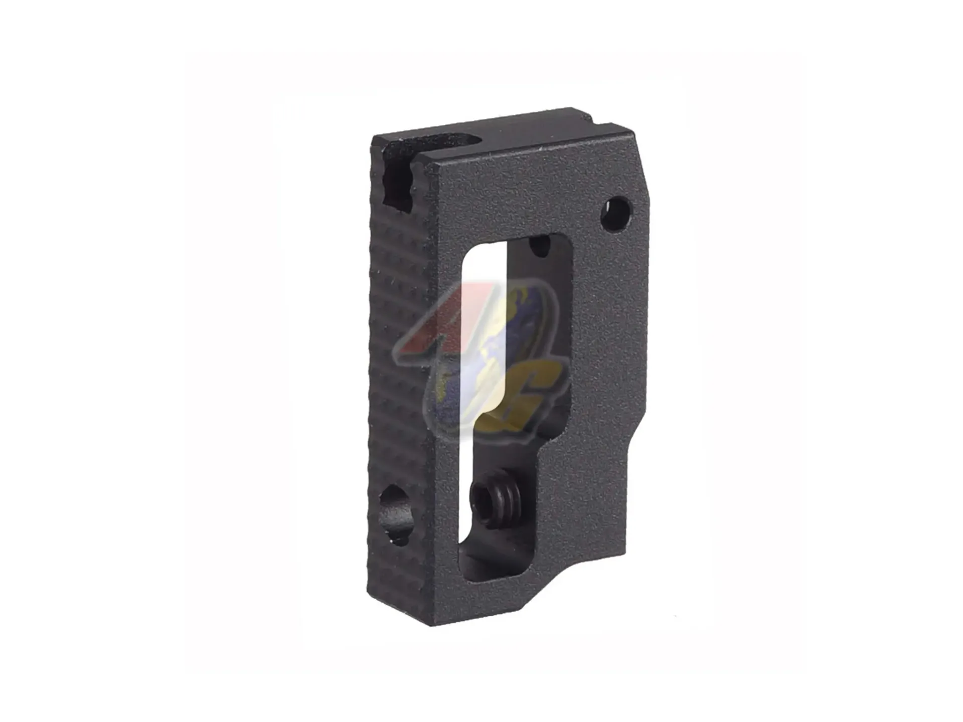 [5KU-GB-635-BK] 5KU Aluminum Short Flat Adjustable Trigger for Tokyo Marui Hi-Capa/ 1911 GBB (Black)