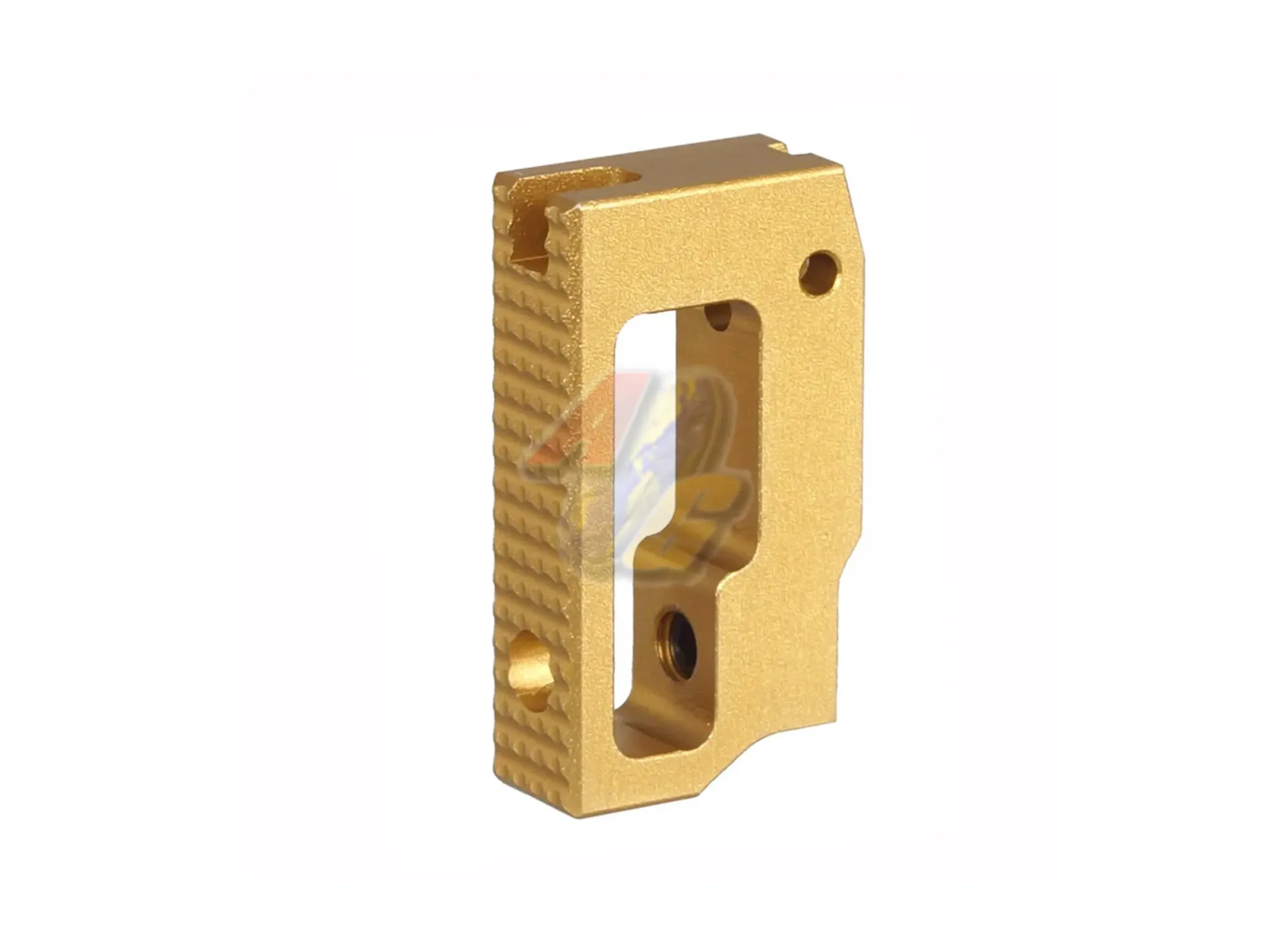[5KU-GB-635-GD] 5KU Aluminum Short Flat Adjustable Trigger for Tokyo Marui Hi-Capa/ 1911 GBB (Gold)