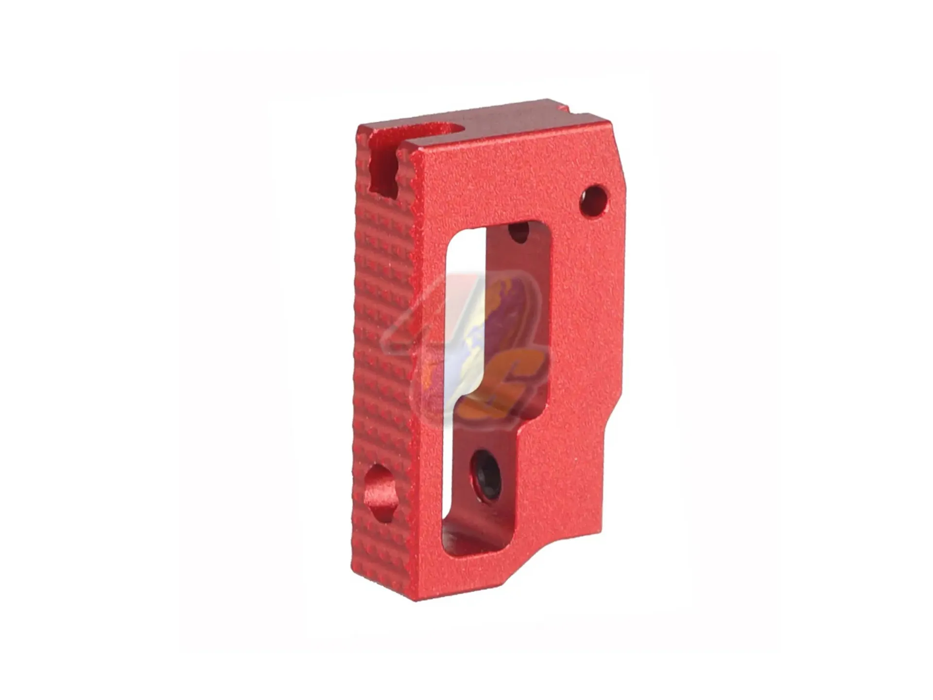 5KU Aluminum Short Flat Adjustable Trigger for Tokyo Marui Hi-Capa/ 1911 GBB (Red)