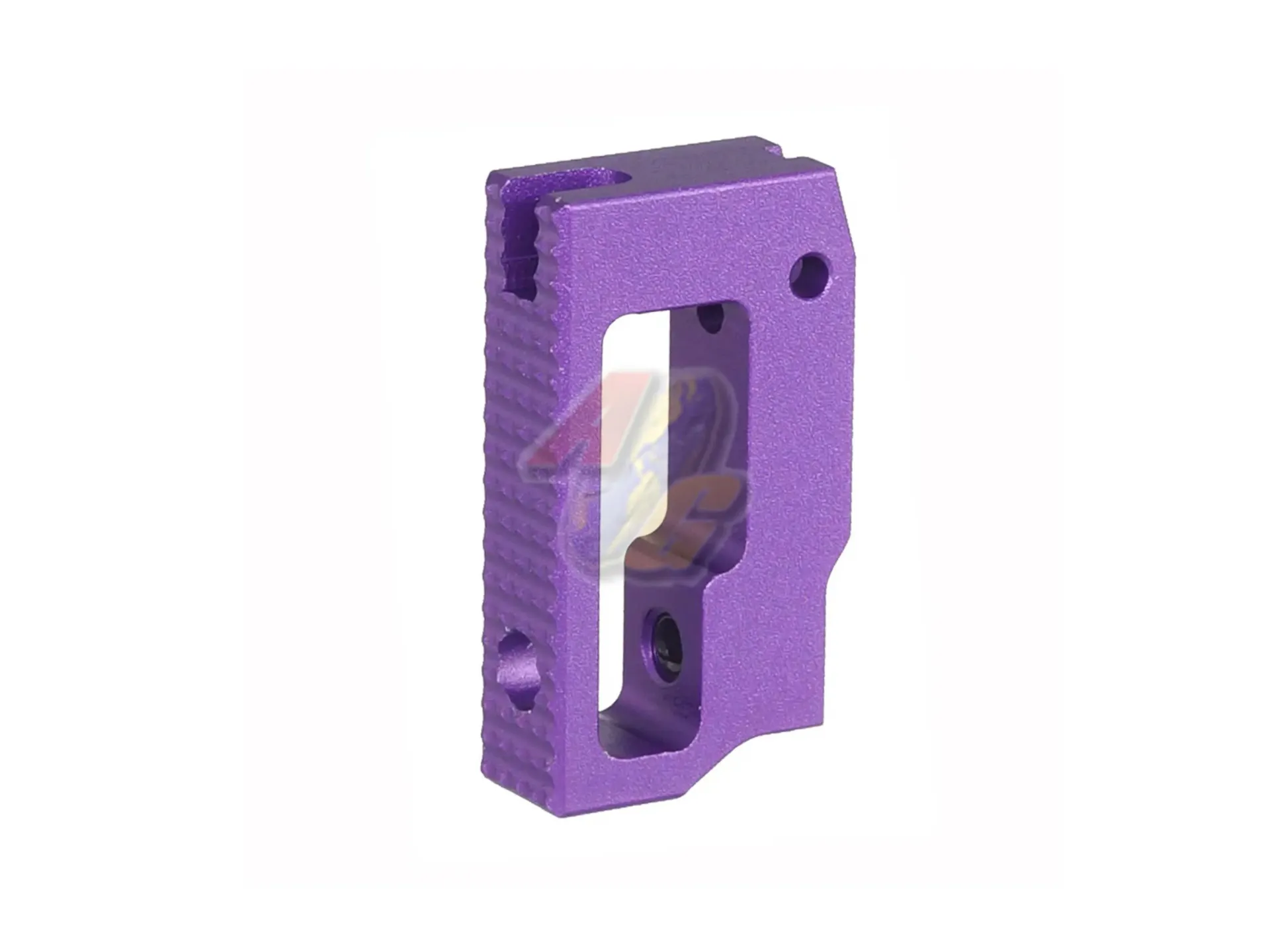 [5KU-GB-635-PU] 5KU Aluminum Short Flat Adjustable Trigger for Tokyo Marui Hi-Capa/ 1911 GBB (Purple)