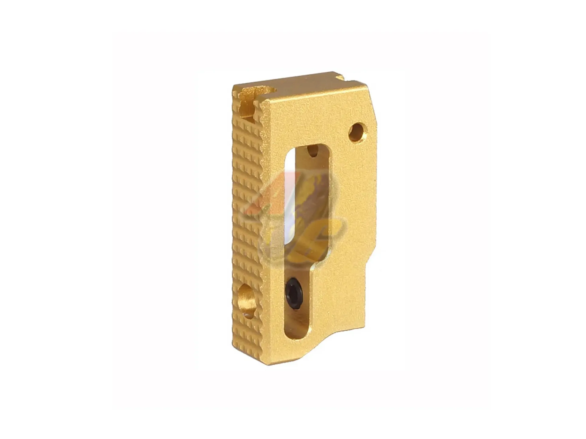 5KU Aluminum Extra Short Flat Adjustable Trigger for Tokyo Marui Hi-Capa/ 1911 GBB (Gold)