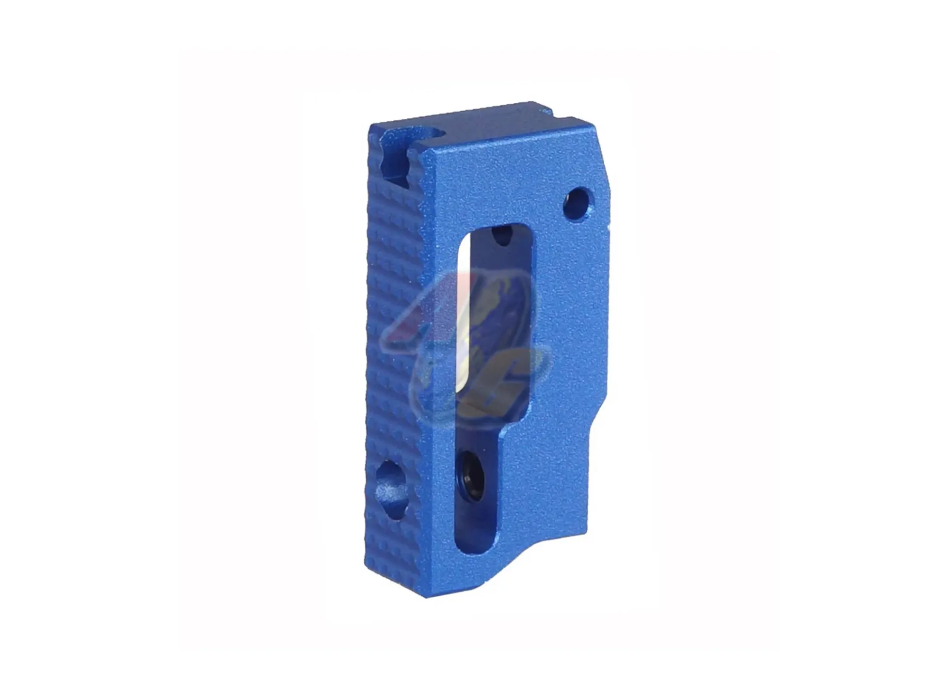 5KU Aluminum Extra Short Flat Adjustable Trigger for Tokyo Marui Hi-Capa/ 1911 GBB (Blue)