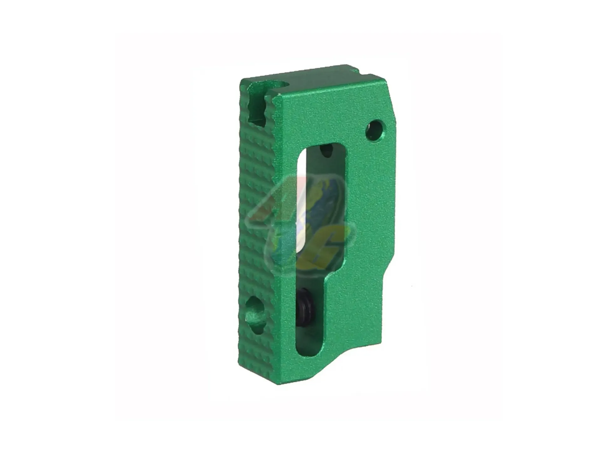 5KU Aluminum Extra Short Flat Adjustable Trigger for Tokyo Marui Hi-Capa/ 1911 GBB (Green)
