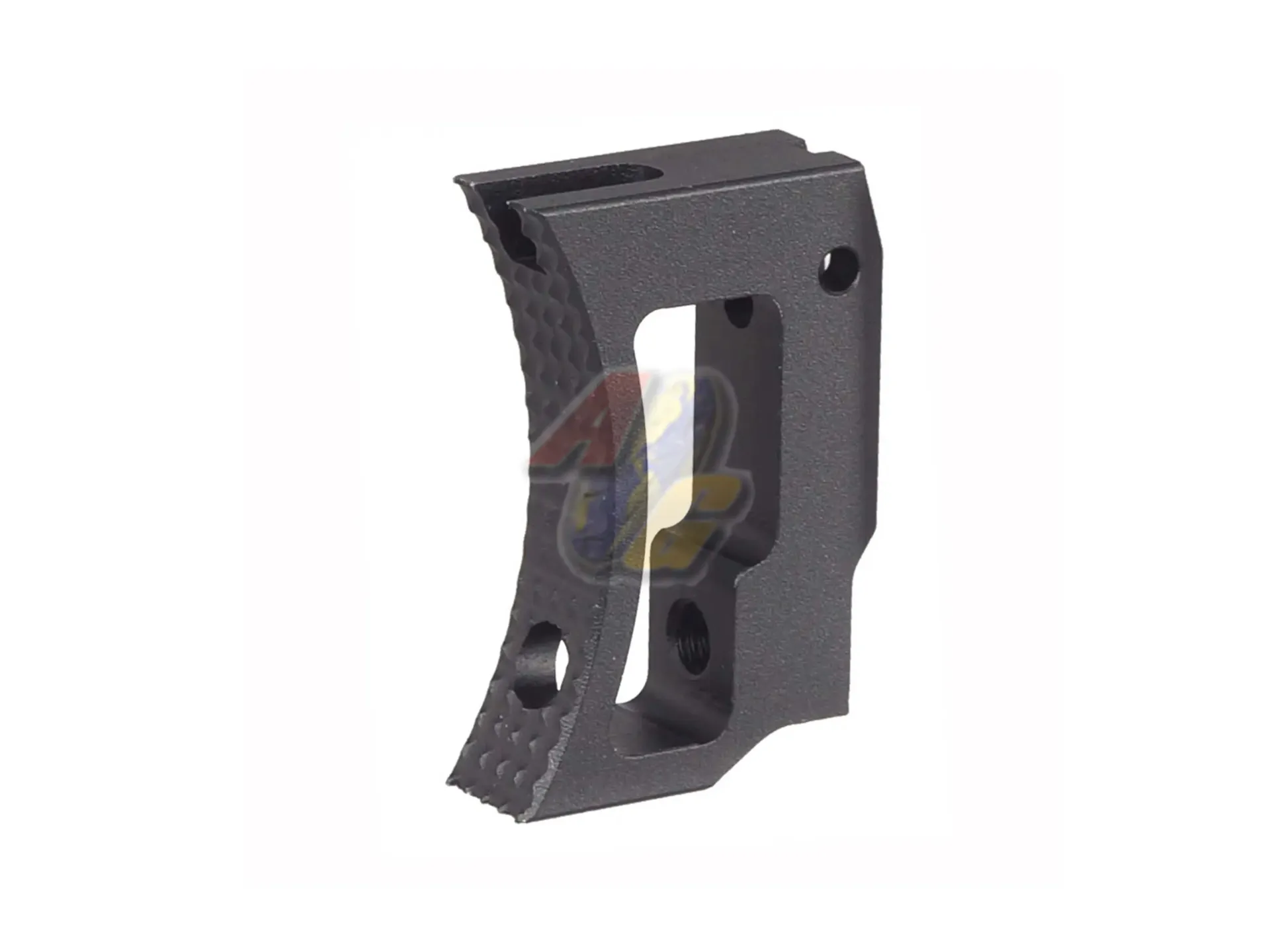5KU Aluminum Medium Curved Adjustable Trigger for Tokyo Marui Hi-Capa/ 1911 GBB (Black)