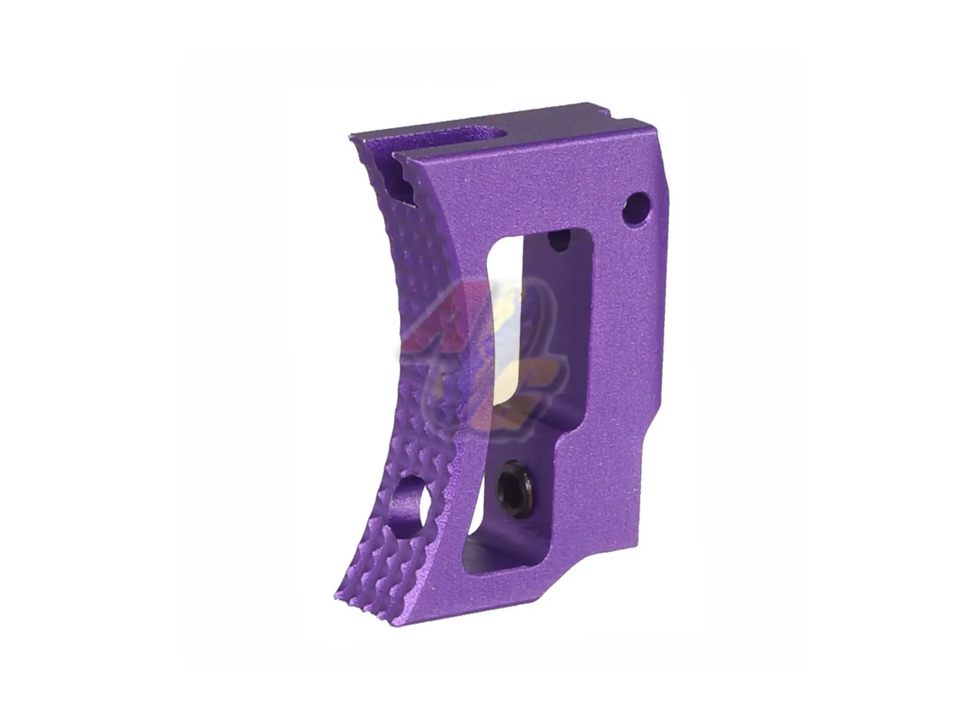 5KU Aluminum Medium Curved Adjustable Trigger for Tokyo Marui Hi-Capa/ 1911 GBB (Purple)