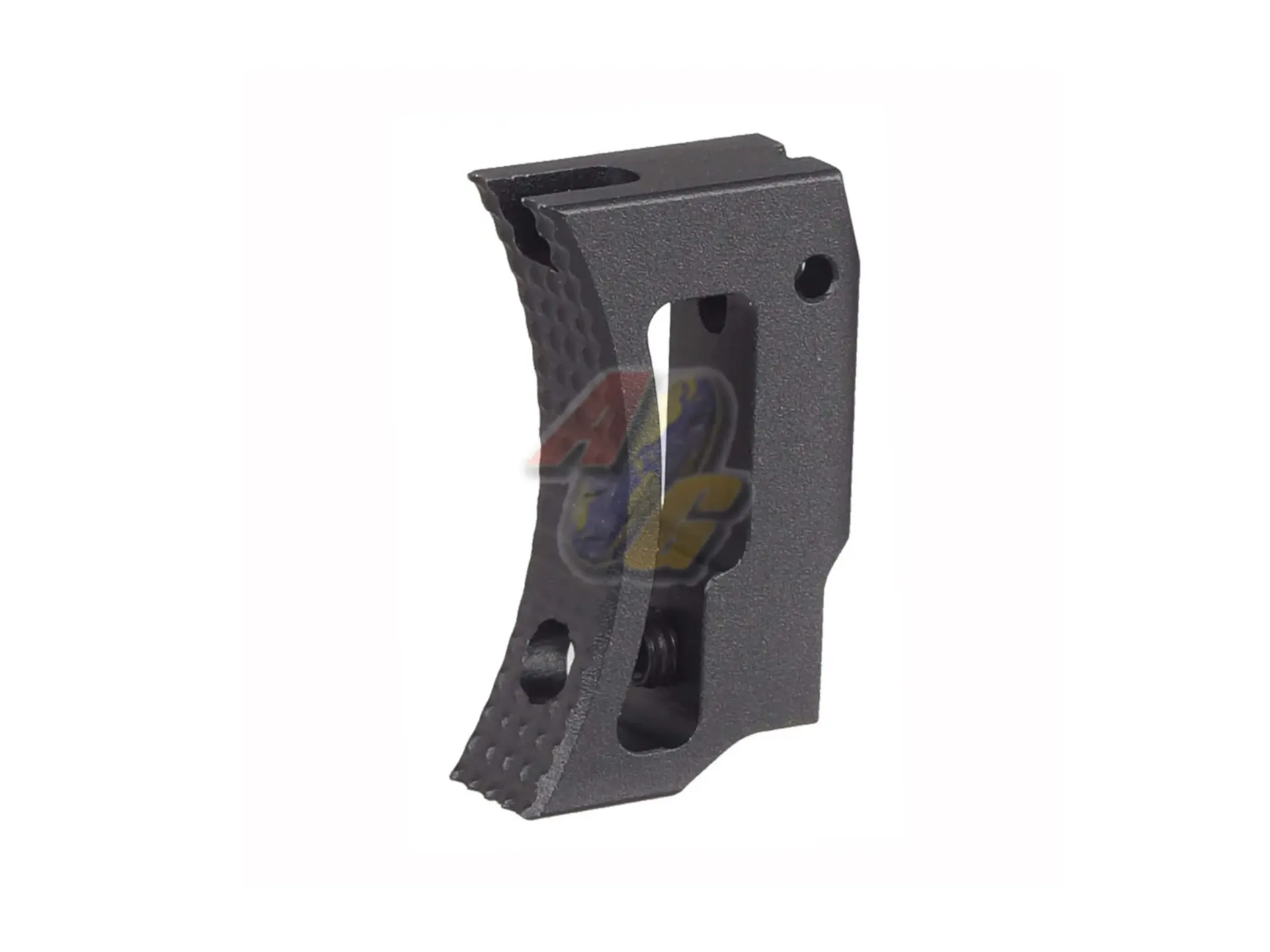 [5KU-GB-639-BK] 5KU Aluminum Short Curved Adjustable Trigger for Tokyo Marui Hi-Capa/ 1911 GBB (Black)