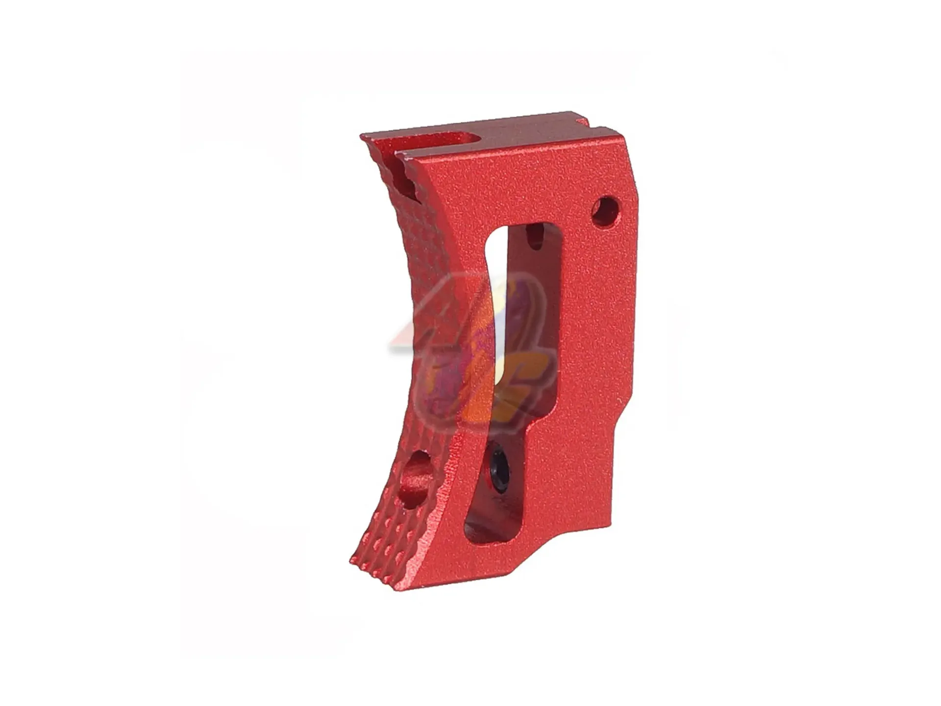 5KU Aluminum Short Curved Adjustable Trigger for Tokyo Marui Hi-Capa/ 1911 GBB (Red)