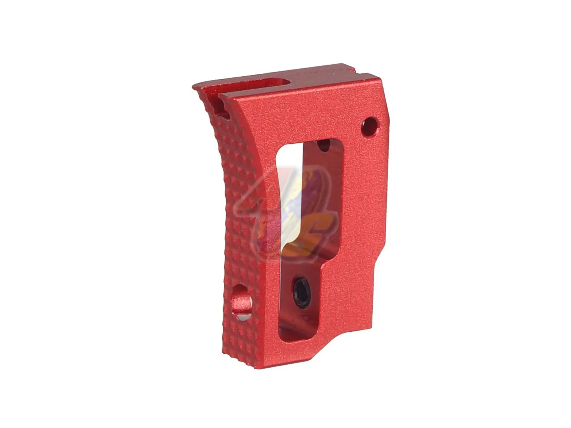 5KU Aluminum Upper Curved Adjustable Trigger for Tokyo Marui Hi-Capa/ 1911 GBB (Red)
