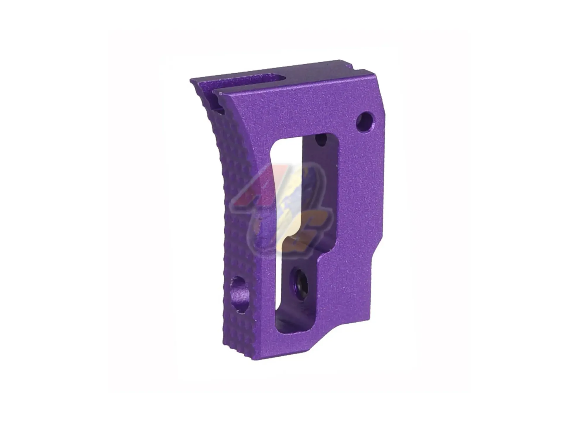 5KU Aluminum Upper Curved Adjustable Trigger for Tokyo Marui Hi-Capa/ 1911 GBB (Purple)