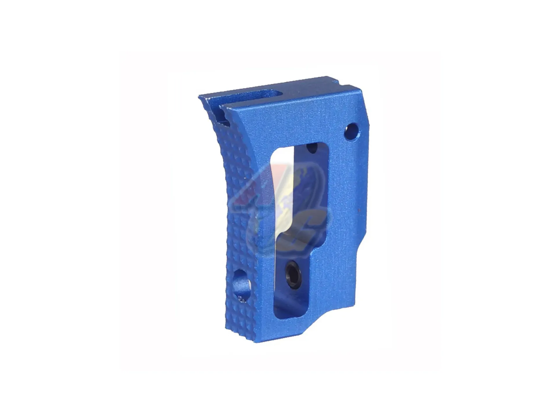 5KU Aluminum Upper Curved Adjustable Trigger for Tokyo Marui Hi-Capa/ 1911 GBB (Blue)