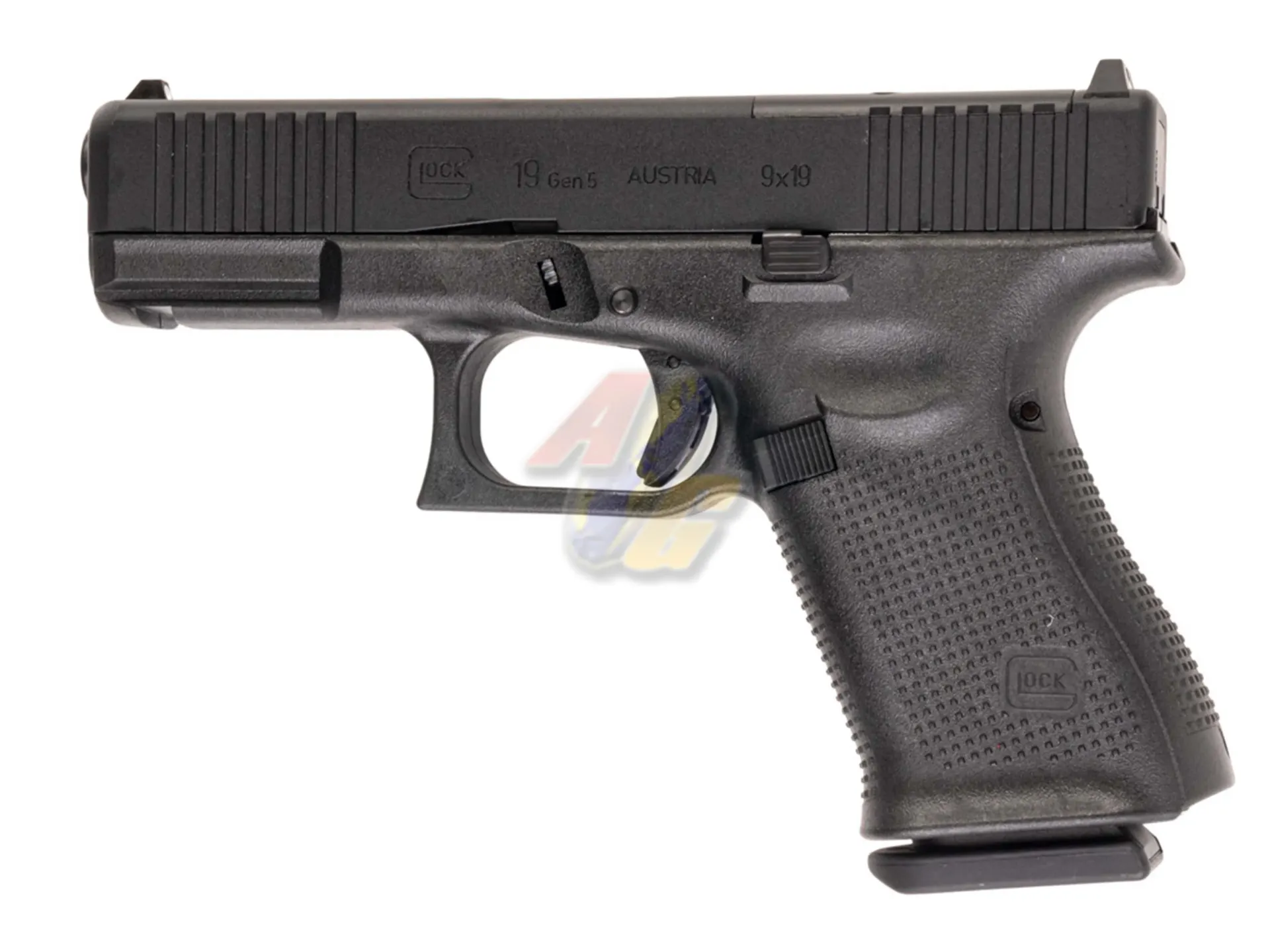 [VFC-GP-G19G5M-BK01] Umarex Glock 19 Gen.5 MOS GBB Pistol - Black (by VFC)