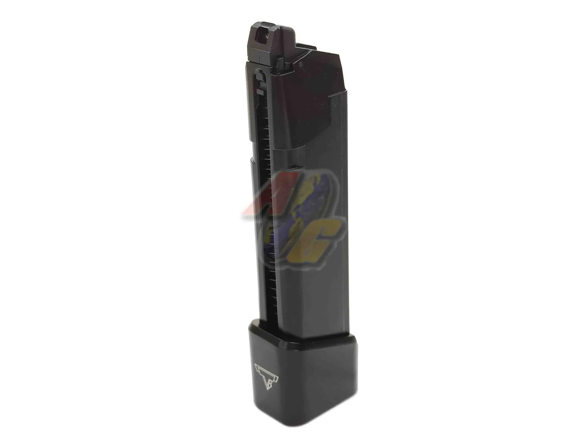 Army Armament TTI Ballerina G17 28rds Gas Extended Magazine - Black (Licensed by EMG)