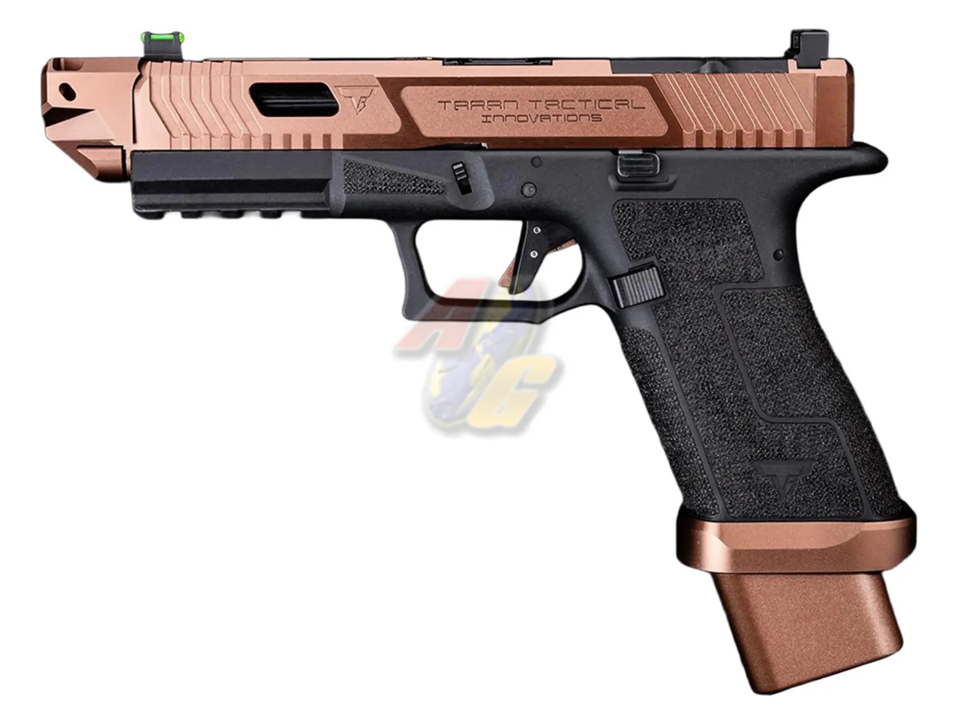 [ARMY-GP-R34-4-BRZ] Army Armament TTI Ballerina G17 CNC GBB - Bronze (Licensed by EMG)