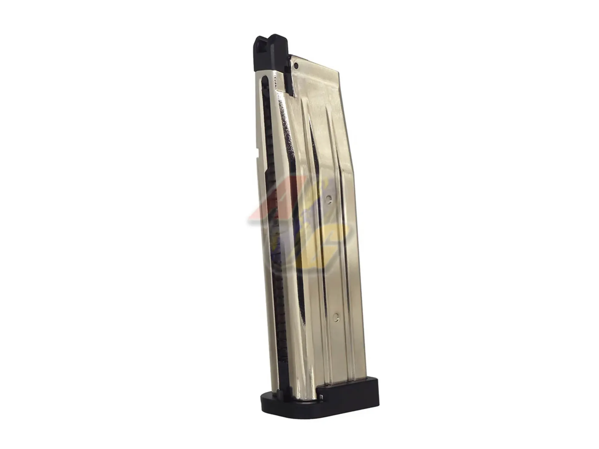 Army Armament 30rds Gas Magazine for 2011 Combat Master, JW4 PIT Viper GBB - Silver (R601, R614)