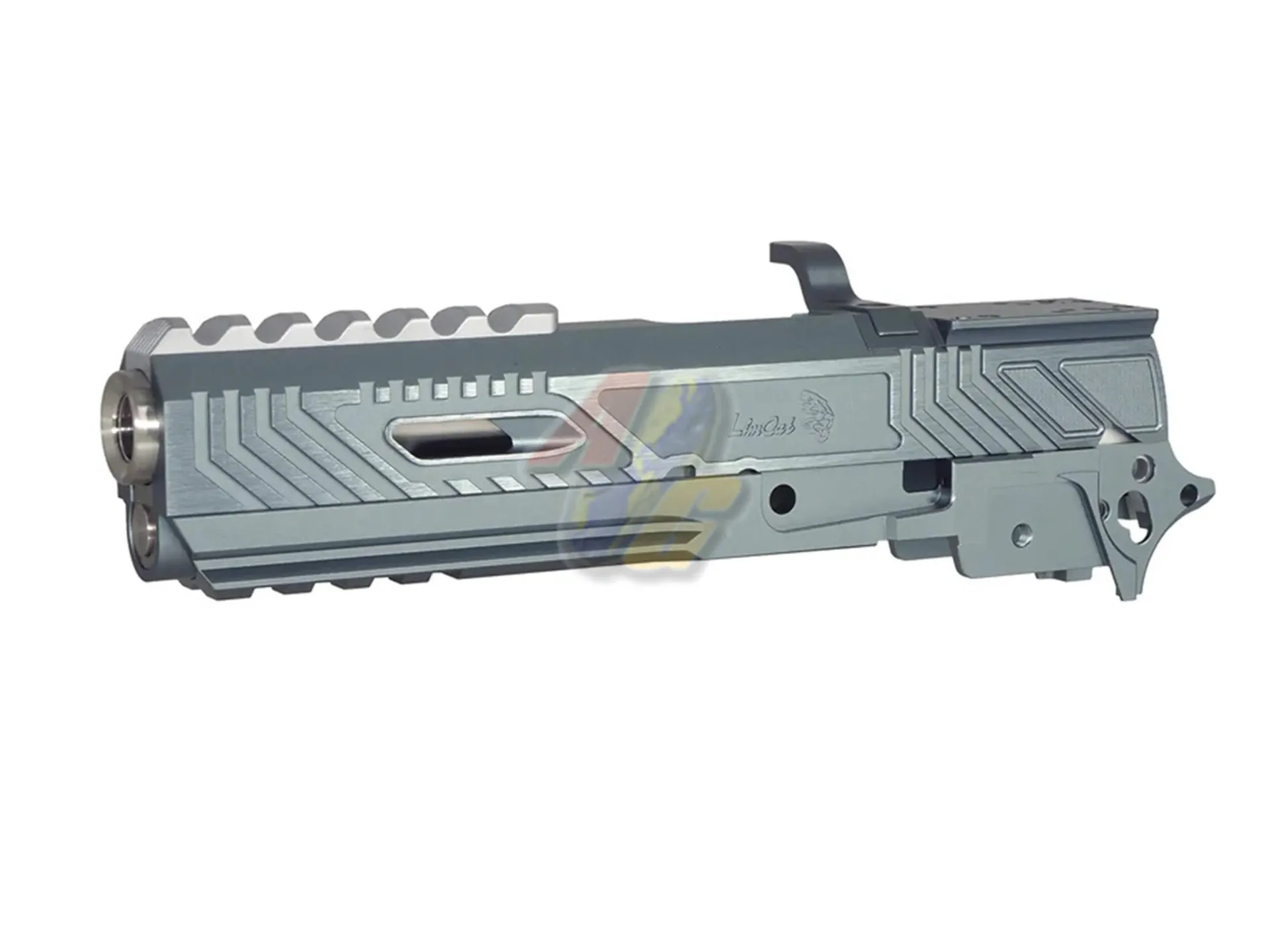 [5KU-GB-618-GYSV] 5KU Limcat Wildcat Tracker Carry Optic Kit for Tokyo Marui Hi-Capa GBB Series GBB - Grey/ Silver