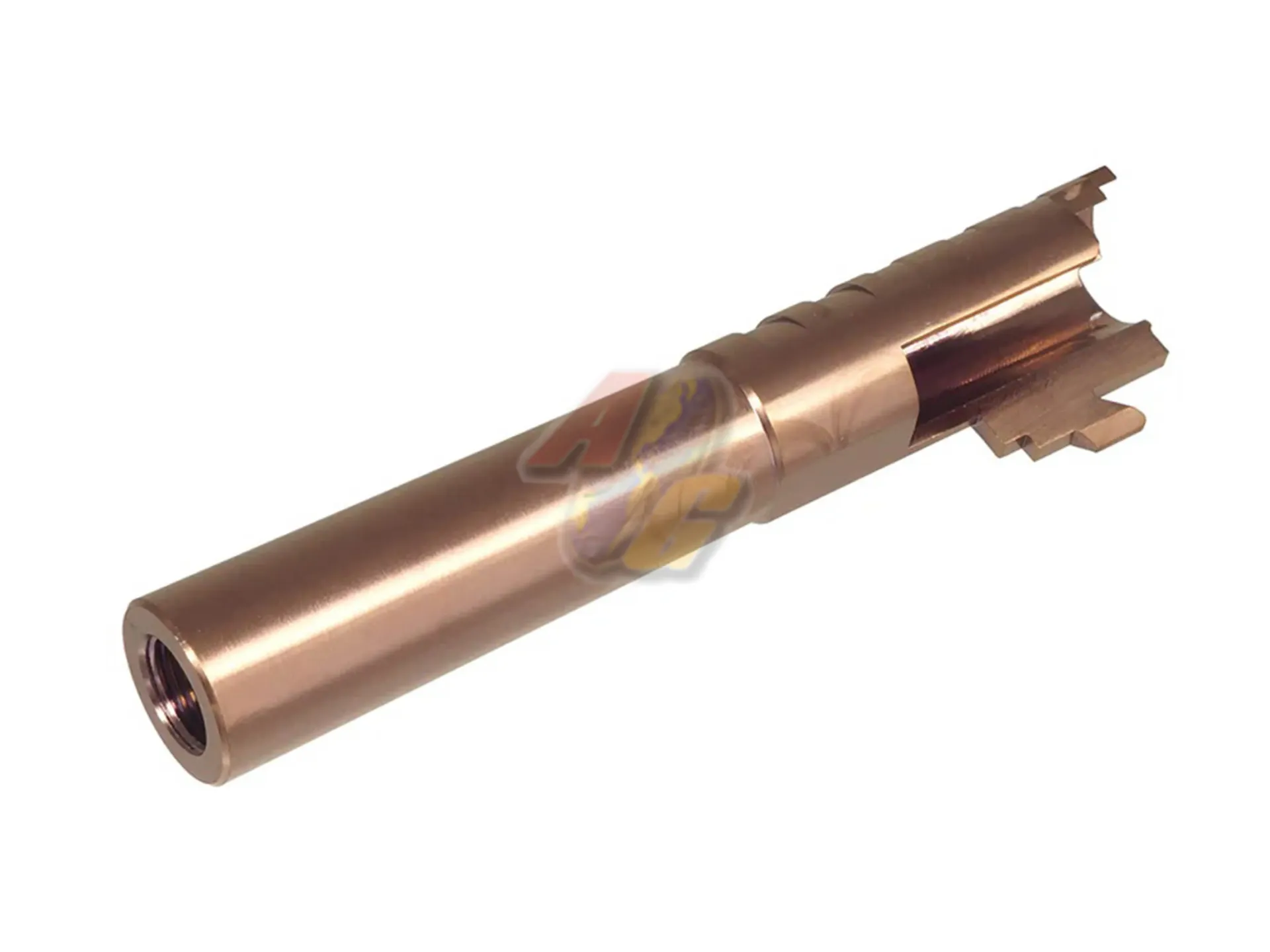 5KU 4.3 Inch Infinity SVP Stainless Barrel 9MM for Tokyo Marui Hi-Capa 4.3 GBB (Bronze/ 11mm+)