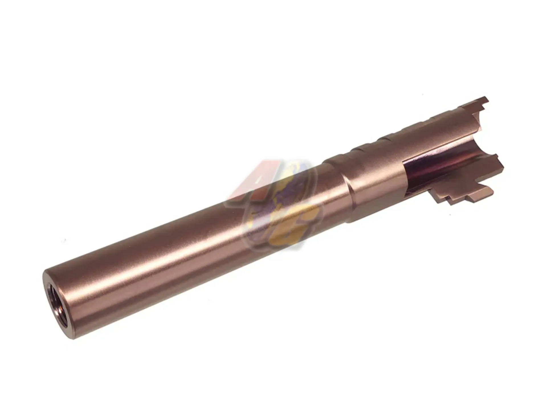5KU 5.1 Inch Infinity SVP Stainless Barrel .45ACP for Tokyo Marui Hi-Capa 5.1 GBB (Bronze/ 11mm+)