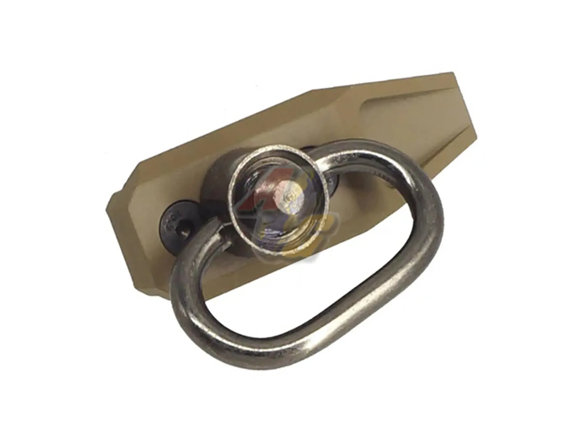 Army Force Sling Swivel for KeyMod Handguard - DE