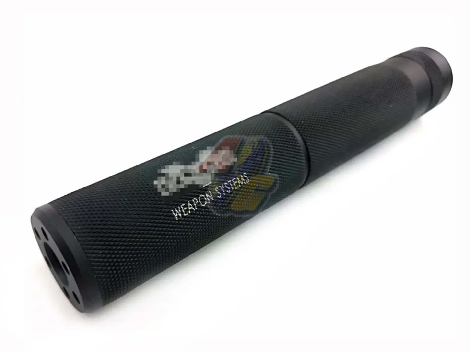 Army Force 190mm x 30mm Airsoft Suppressor - Knurled/ VT