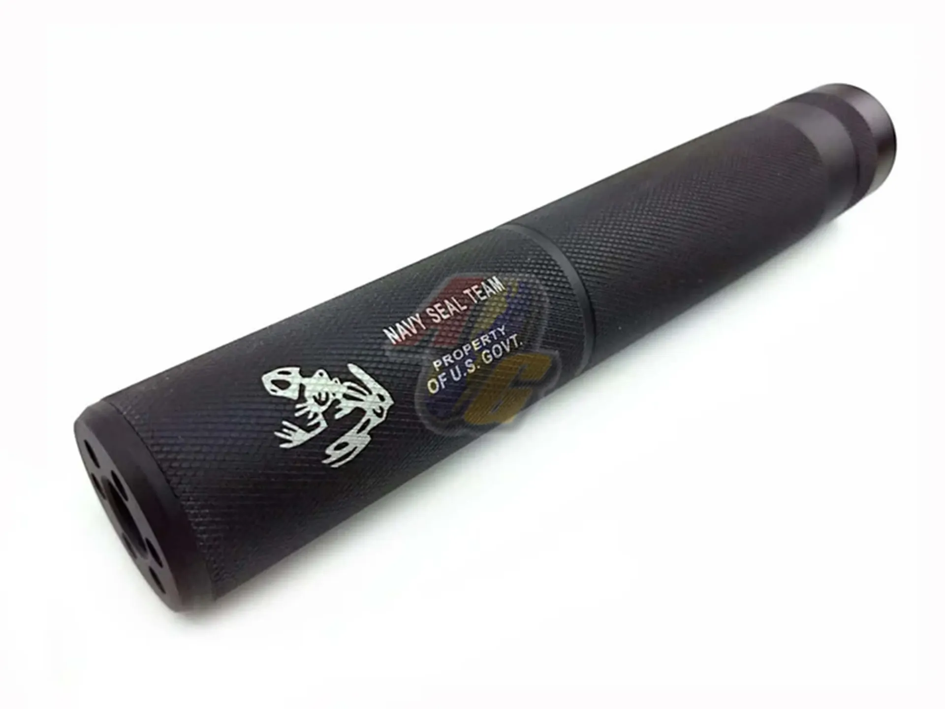 [AF-SI0098] Army Force 190mm x 30mm Airsoft Suppressor - Knurled/ Forg