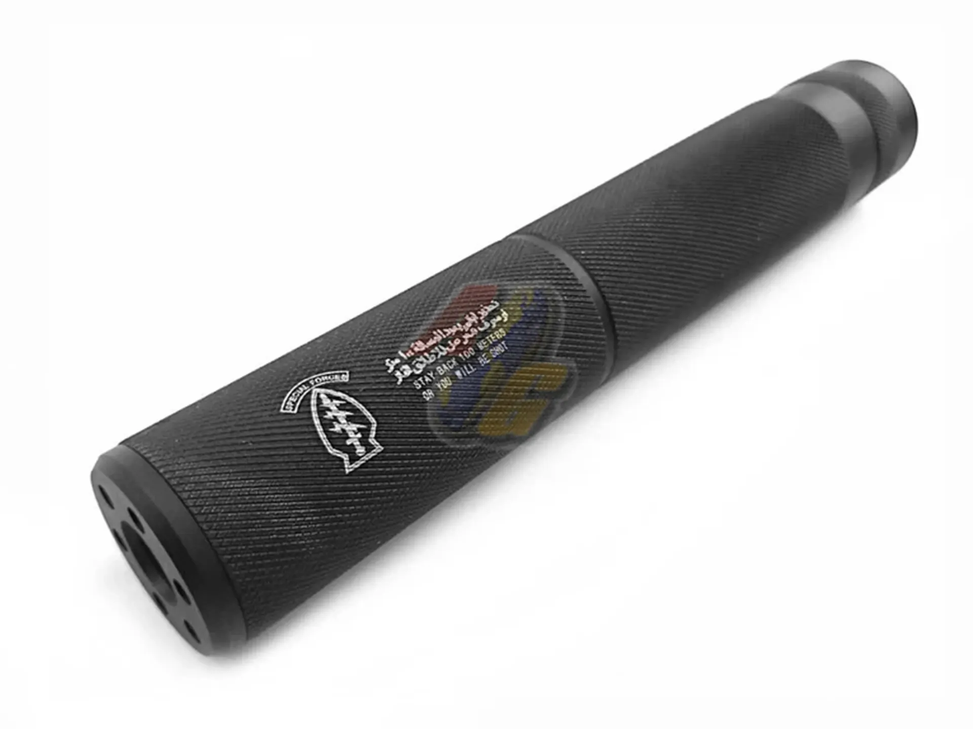 [AF-SI0101] Army Force 190mm x 30mm Airsoft Suppressor - Knurled/ Airborn