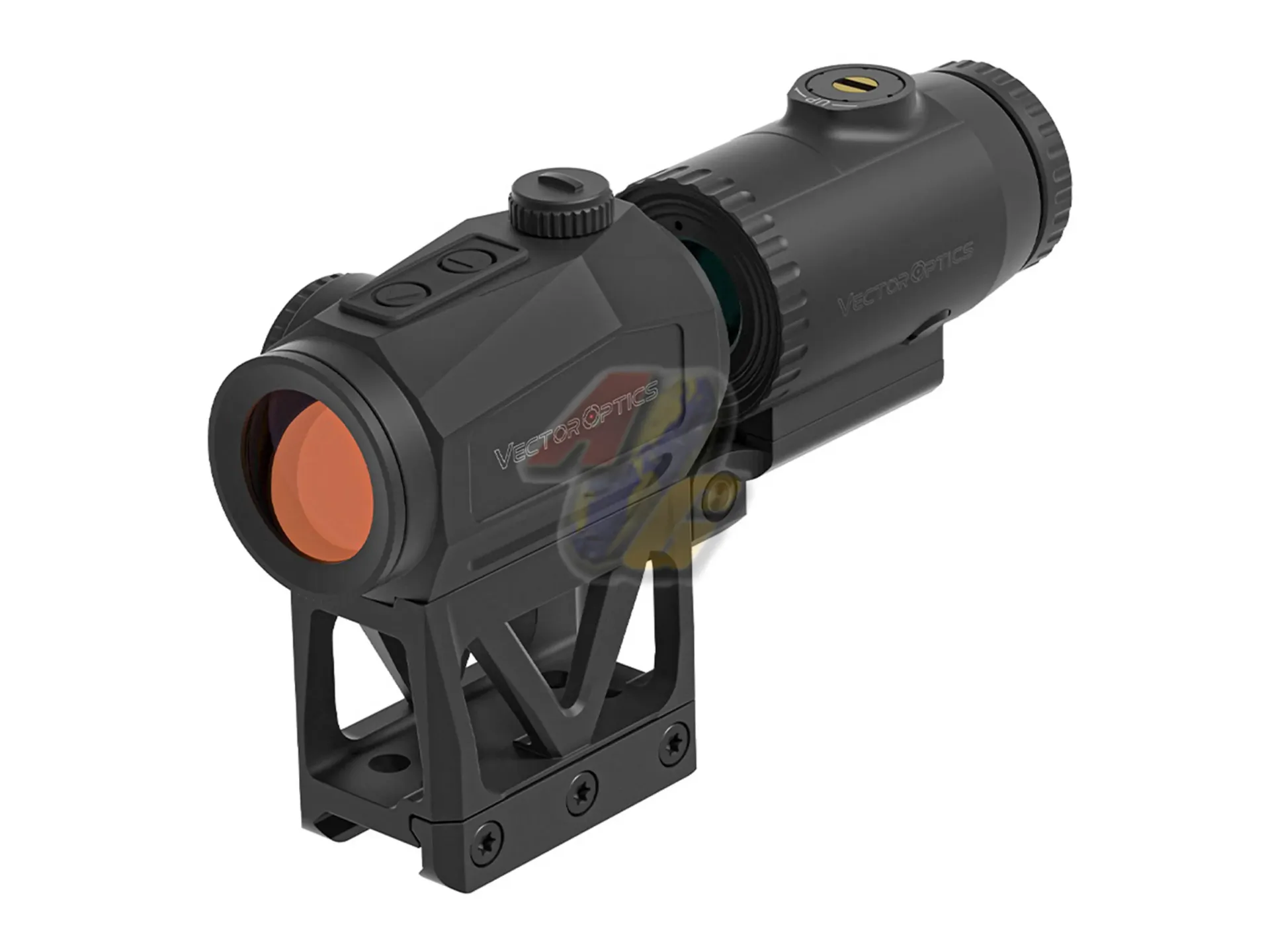 Vector Optics Scrapper 1x25 MRT Red Dot & Paragon 3x Magnifier Kit with Integrated One-Piece Picatinny Mount
