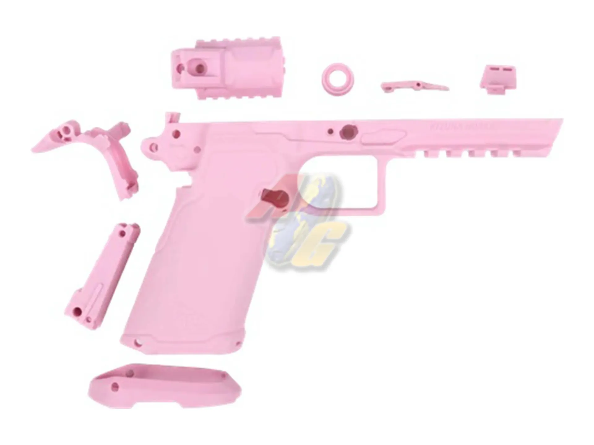[KW-P0058] Kizuna Works BSK43 GBB Lower Frame Set (Pink)