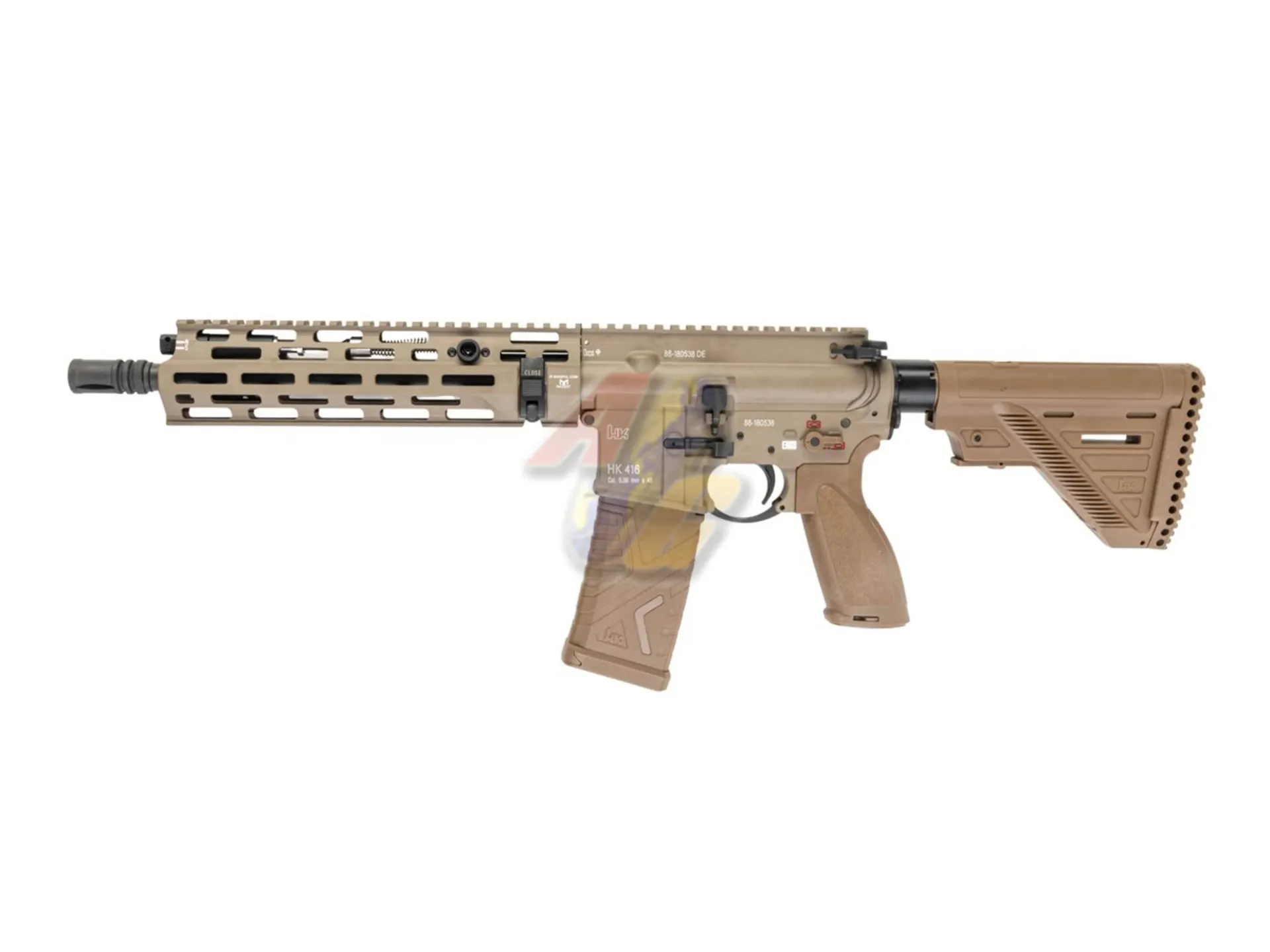 Umarex HK416A5 GBB - TAN (Deluxe Version[Steel Bolt]) (by GHK)