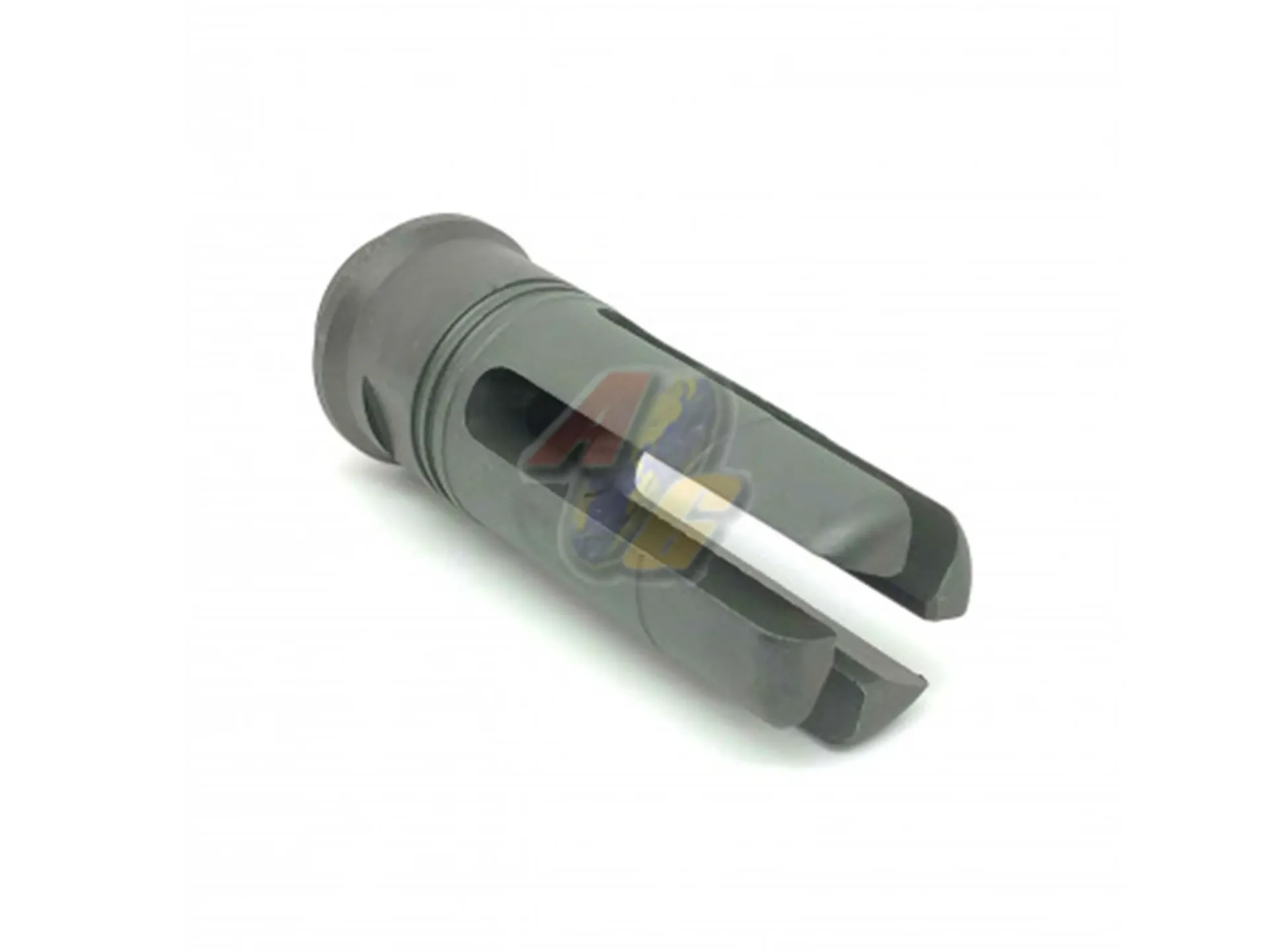 [RGW-FH-08] RGW Steel 4 Prong FH556RC Airsoft Flash Hider (14mm-)